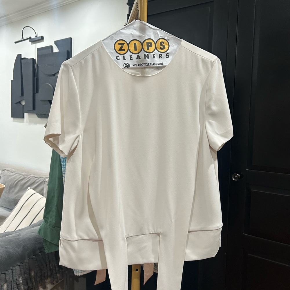 Elegant White Women's Blouse
